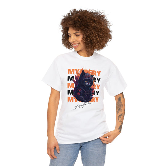 Cat Knight Armor Mystery Cat T-Shirt