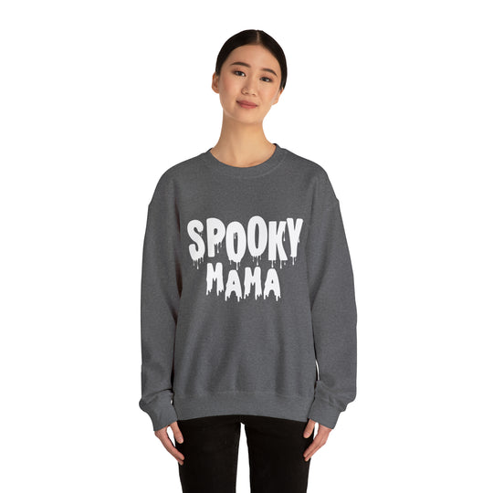 Spooky Mama Unisex Heavy Blend™ Crewneck Sweatshirt - Wave Fusions