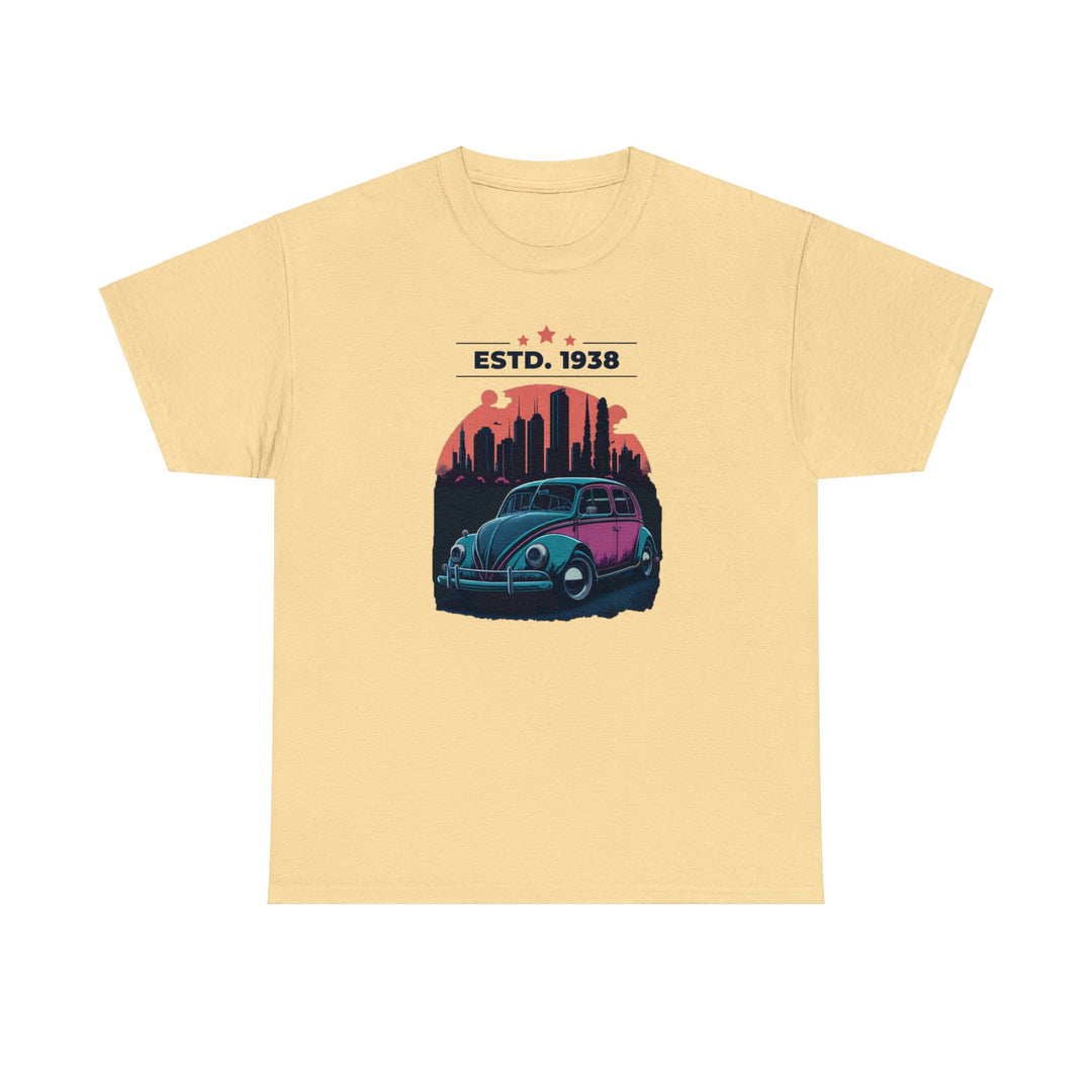 ESTD 1938 Vintage Beetle T-Shirt - Vintage City Fashion