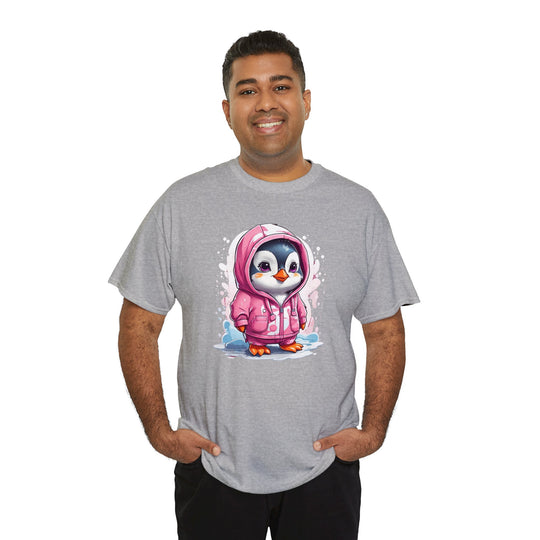 Penguin Unisex Heavy Cotton Tee - Wave Fusions