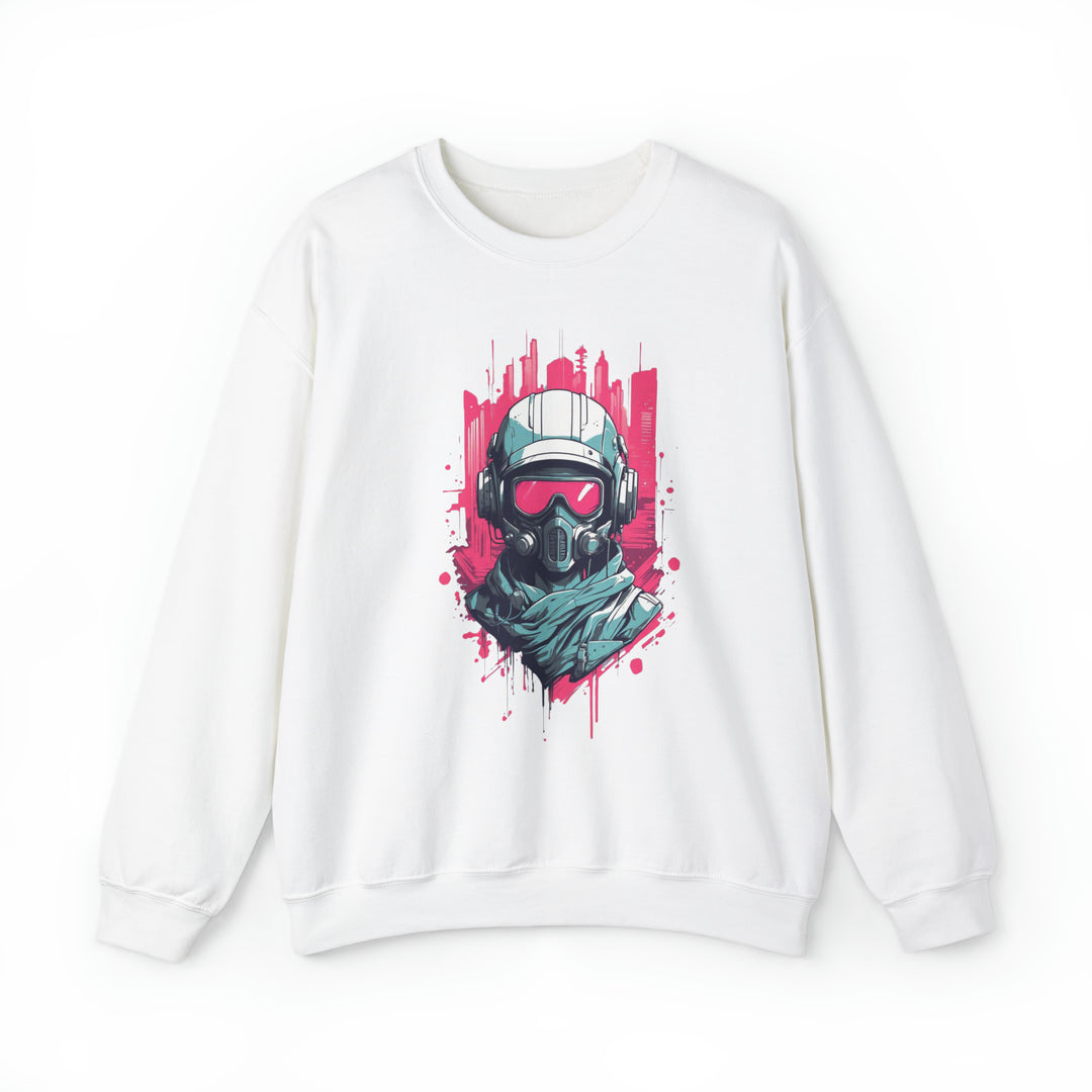 Gas Mask Astronaut Unisex Sweatshirt - Wave Fusions