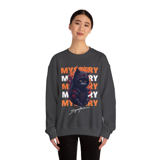 Cat Knight Armor Mystery Cat Sweatshirt