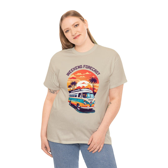 Weekend Forecast Van Life T-Shirt - Weekend Forecast Sunset Edition