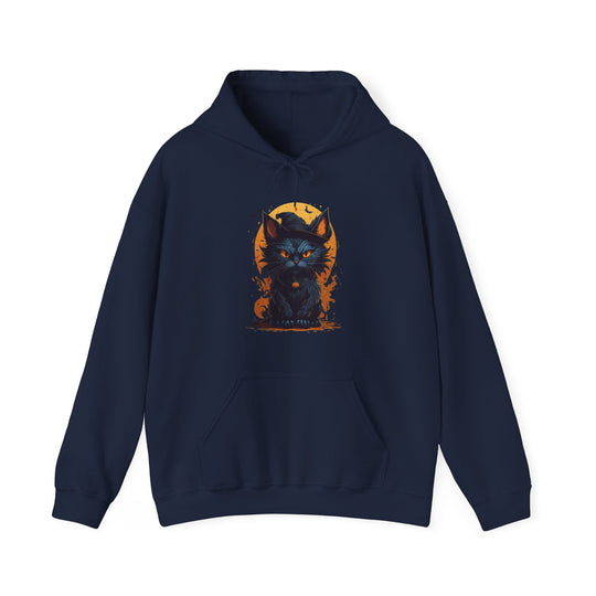 Hocus Pocus Black Cat Magic Hoodie