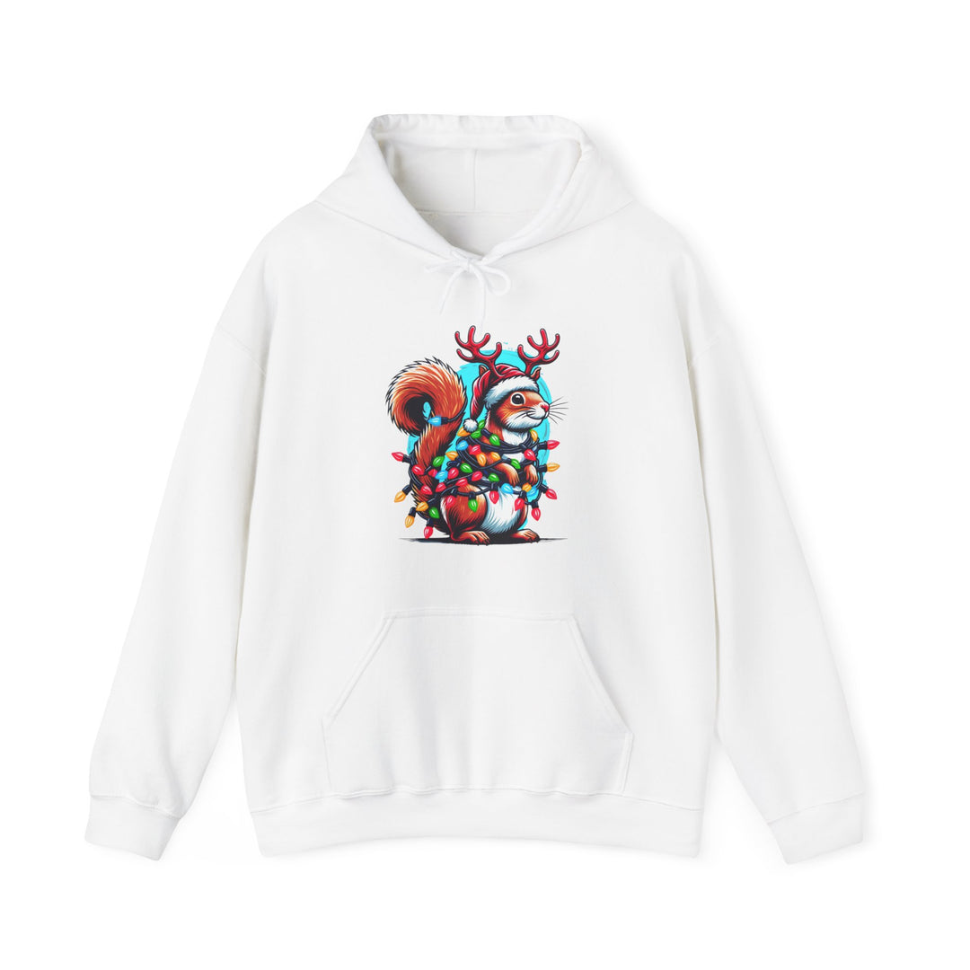 Christmas Squirrel Unisex Hoodie - Wave Fusions