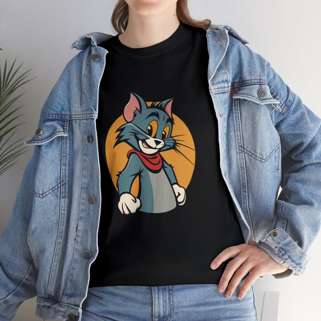 Tom Cat Grin T-Shirt -  Joyful Jumper