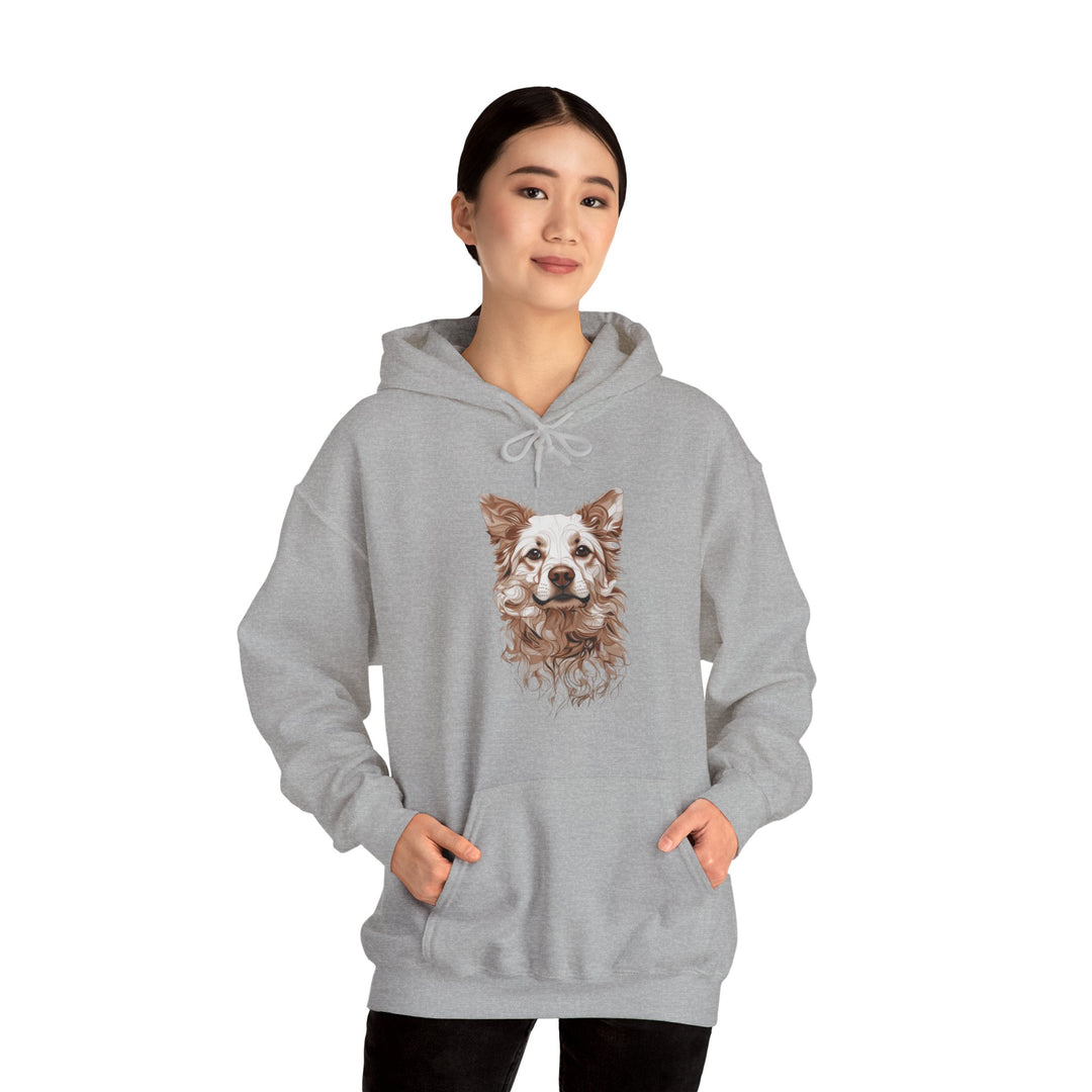 Furry Friend Dog Hoodie - Lifelike Pup