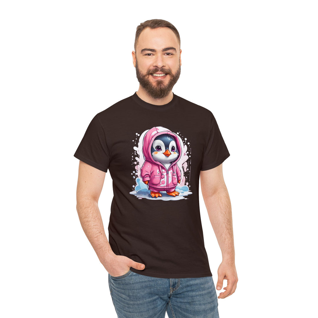 Penguin Unisex Heavy Cotton Tee - Wave Fusions