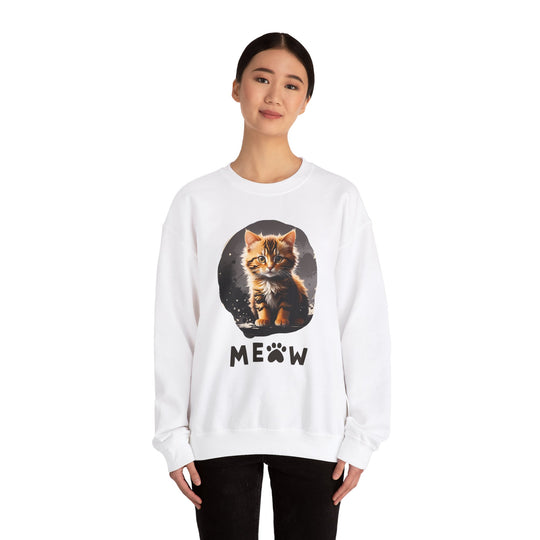 Lunar Kitten Sweatshirt - Moonglow Cat