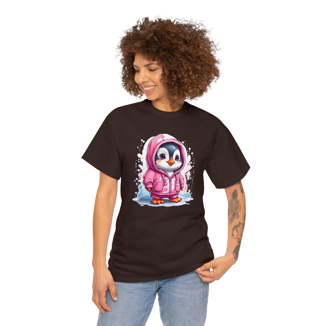 Penguin Unisex Heavy Cotton Tee - Wave Fusions