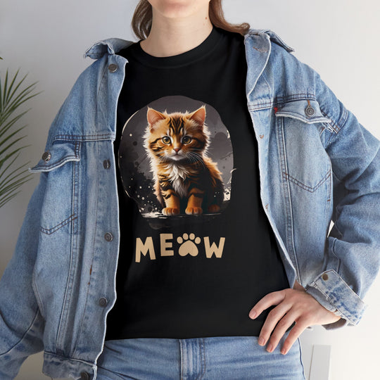 Lunar Kitten T-Shirt - Moonglow Cat