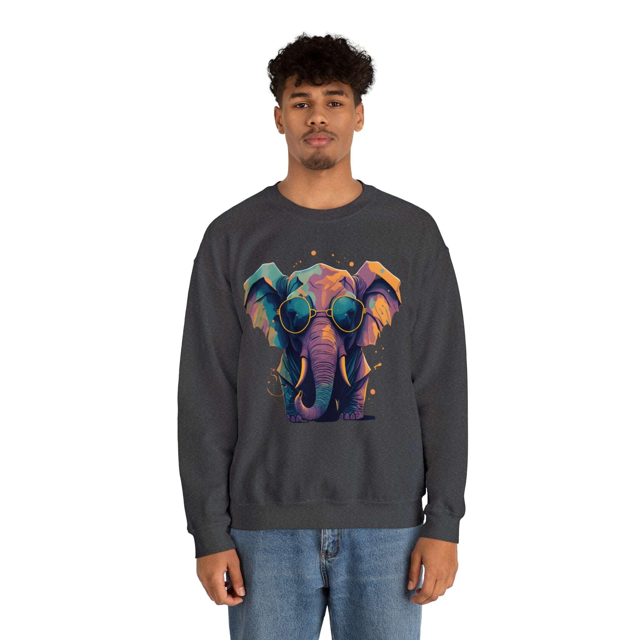 Chill Elephant Crewneck Sweatshirt