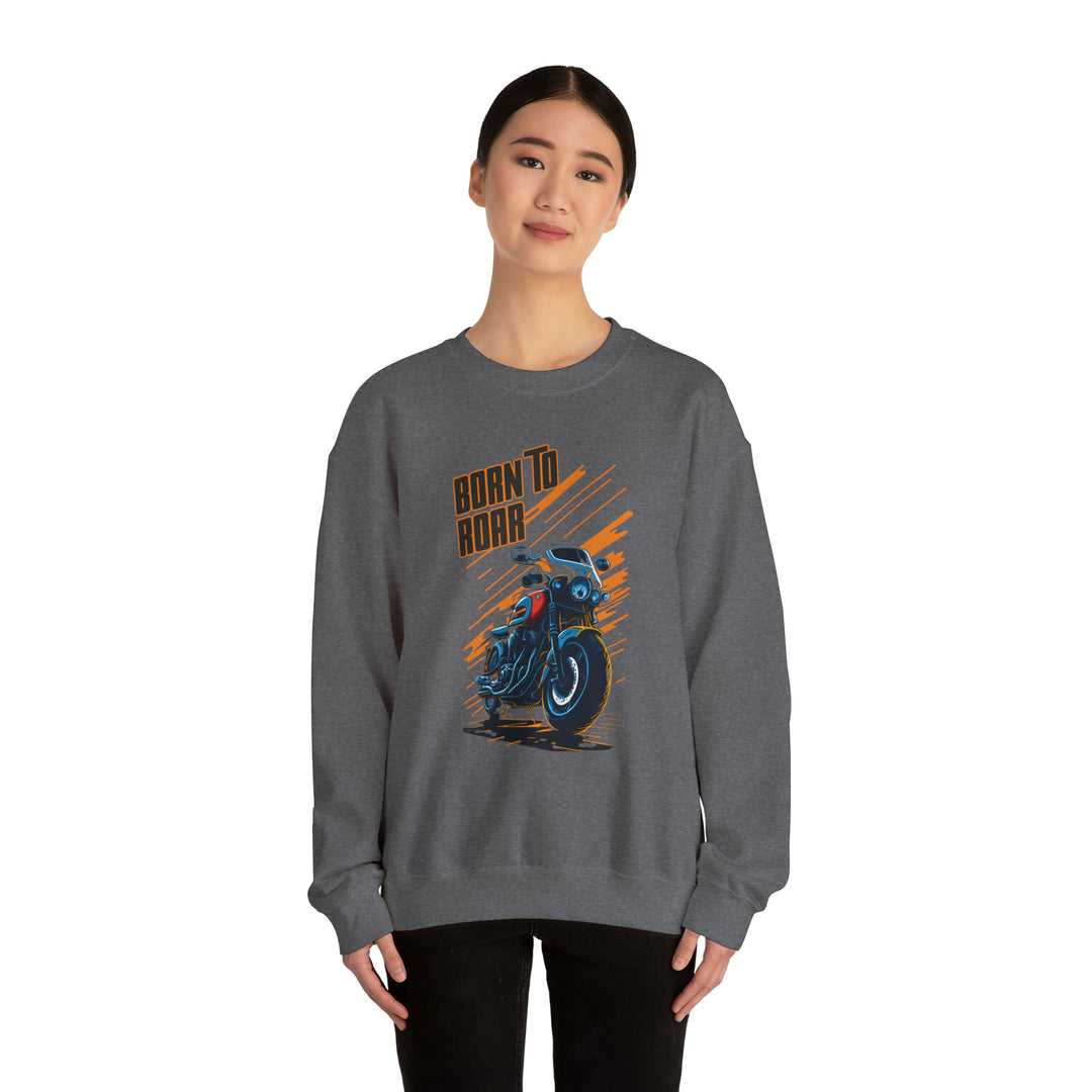 Born To Roar Unisex Sweatshirt - Wave Fusions