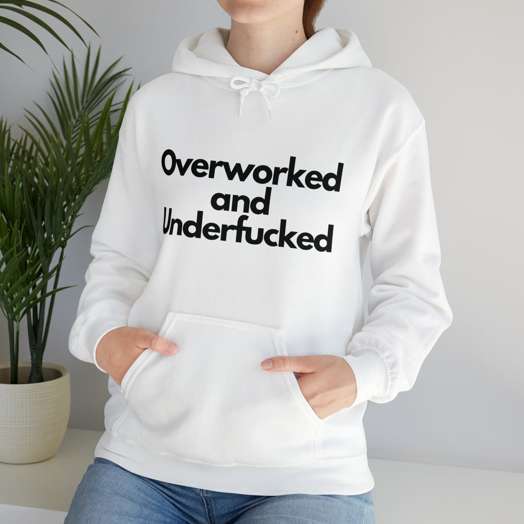 Overworked Unisex Hoodie - Wave Fusions