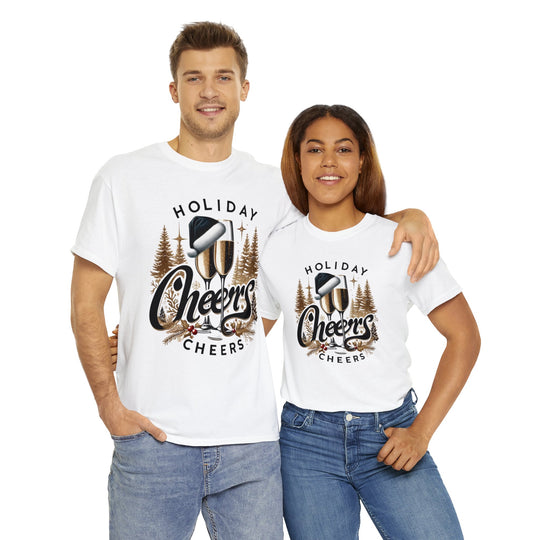 Holiday Cheers Unisex T Shirt - Wave Fusions