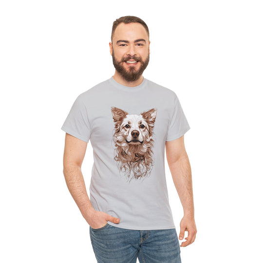 Furry Friend Dog T-shirt - Lifelike Pup