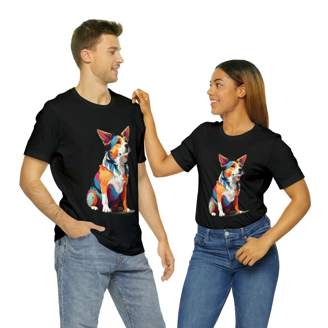 Sitting Dog Graphic Tee