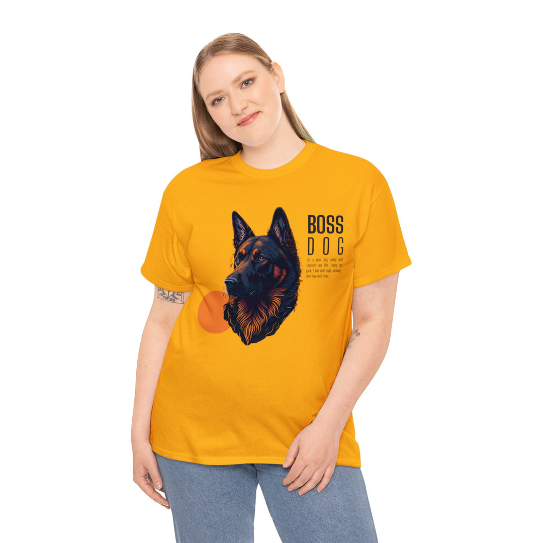 Boss Dog T-Shirt - Dog Dominance