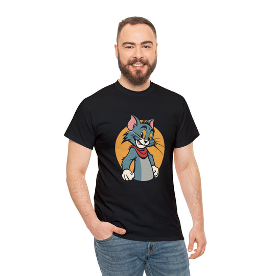 Tom Cat Grin T-Shirt -  Joyful Jumper