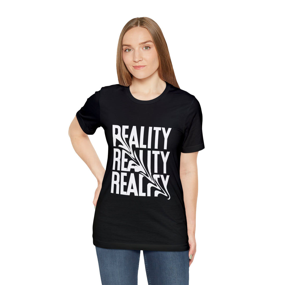 Reality Unisex Jersey Short Sleeve Tee - Wave Fusions