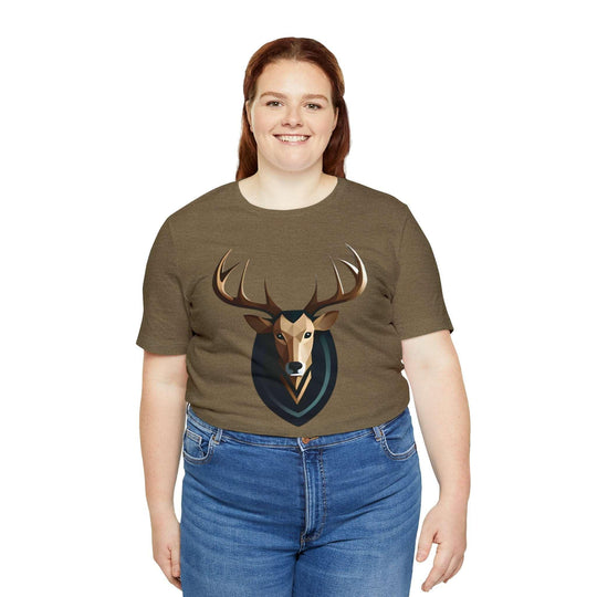 Deer with Long Horns T-Shirt