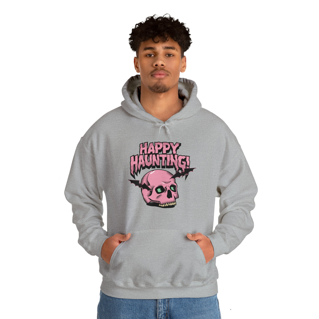 Happy Haunting Unisex Hoodie - Wave Fusions