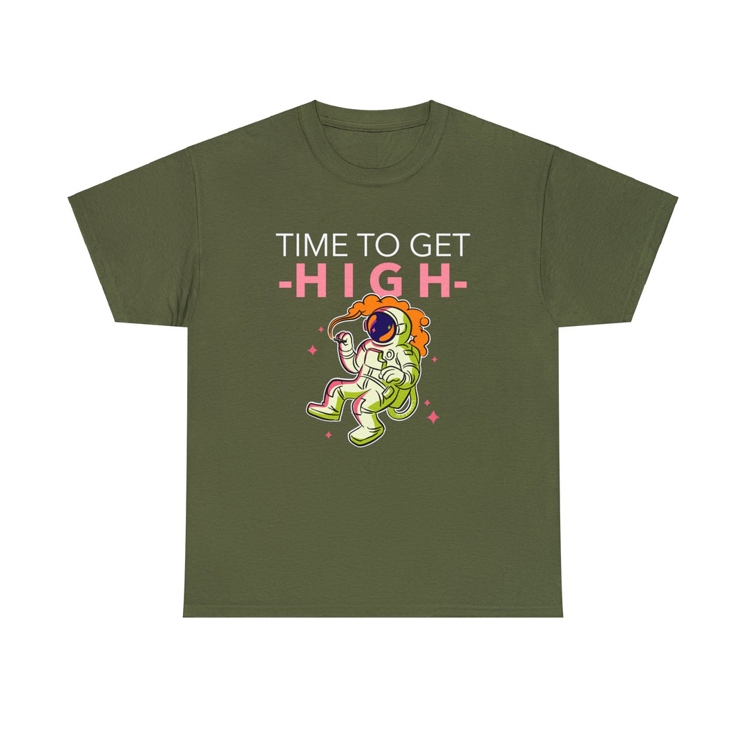 Time To Get High Unisex T Shirt - Wave Fusions