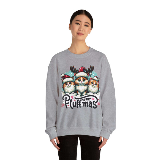 Merry Fluffmas Christmas Unisex Sweatshirt