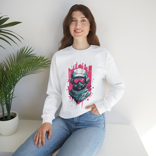 Gas Mask Astronaut Unisex Sweatshirt - Wave Fusions