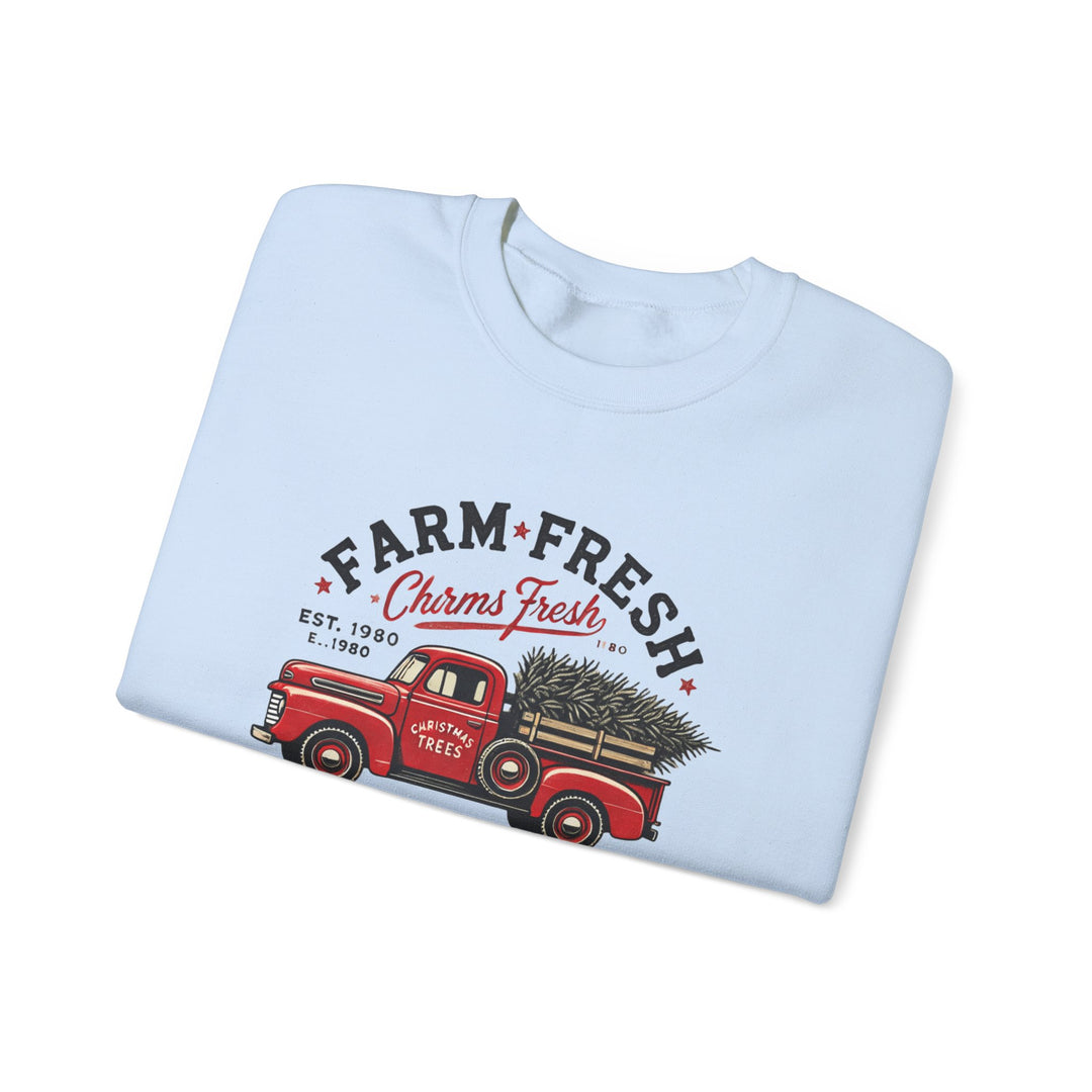 Farm Fresh - Rustic Holiday Sweatshirt