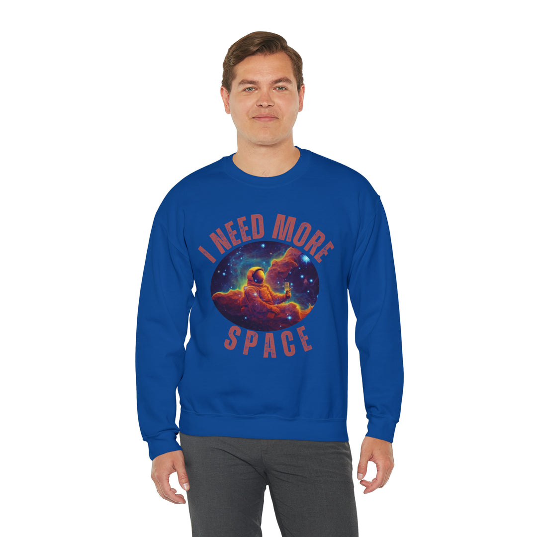 I Need More Space Unisex Sweatshirt - Wave Fusions