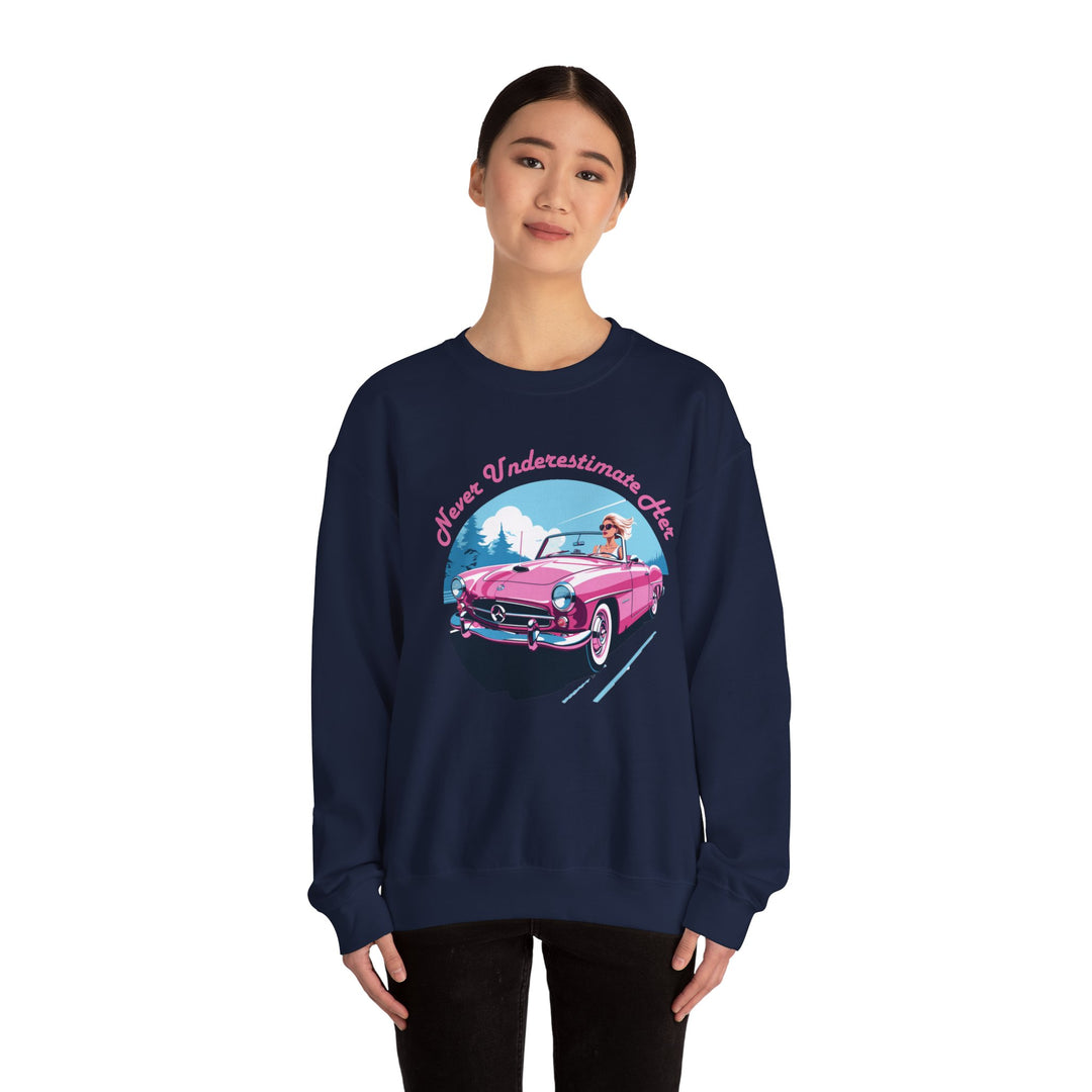 Underestimate Her Not Convertible Sweatshirt - Power and Grace Design