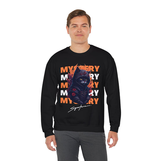 Cat Knight Armor Mystery Cat Sweatshirt