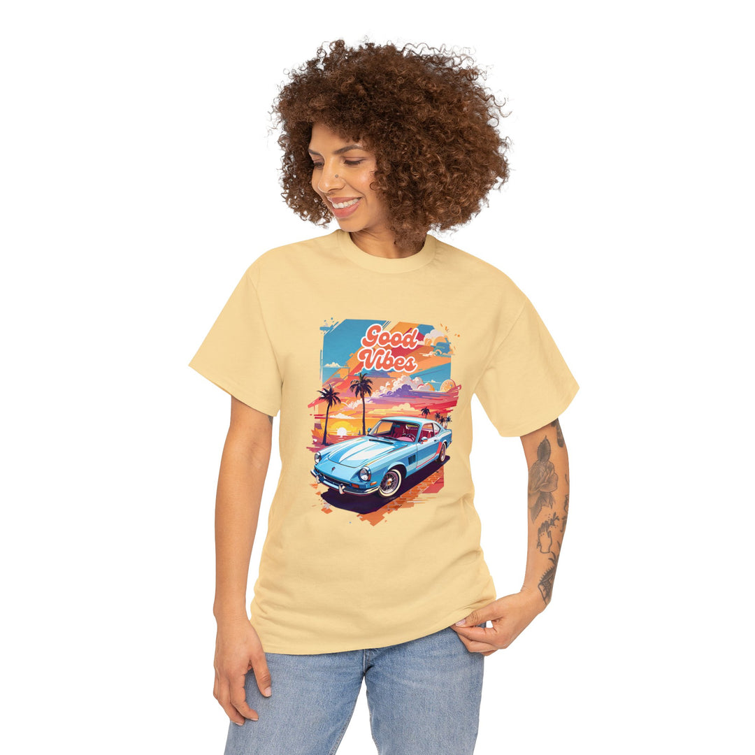 Vintage Ride Good Vibes T-Shirt -  Easy Rider Fashion