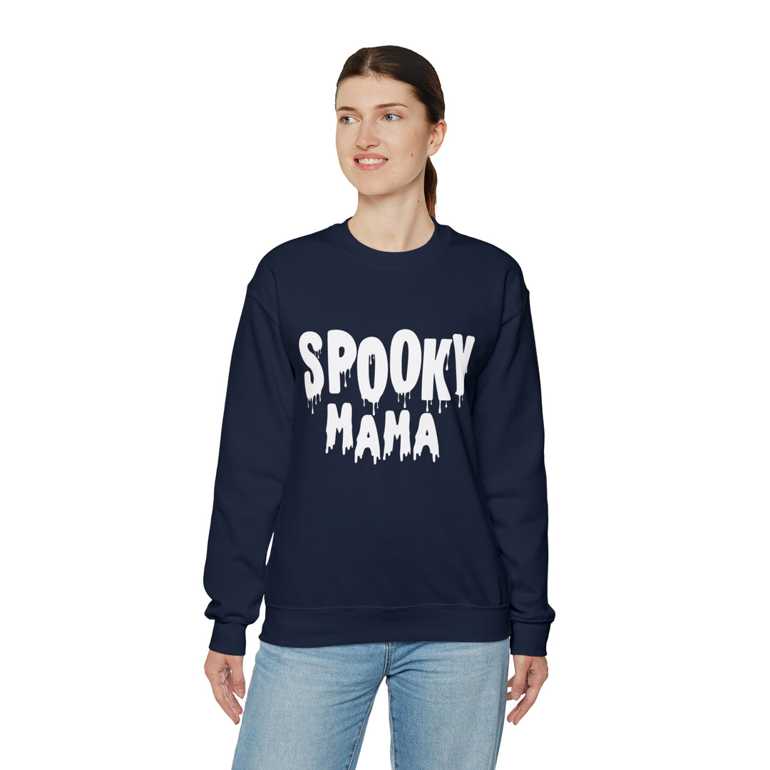 Spooky Mama Unisex Heavy Blend™ Crewneck Sweatshirt - Wave Fusions