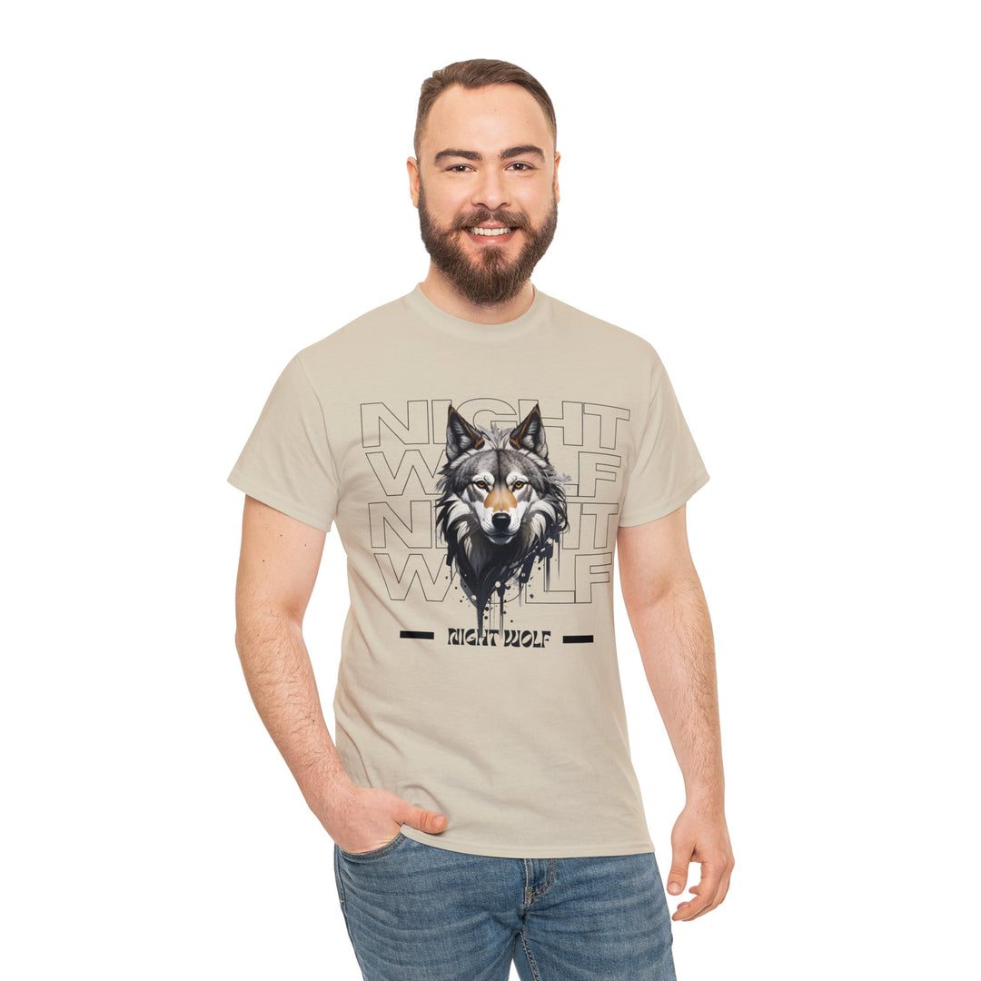 Lone Night Wolf T-Shirt - After Dark Style