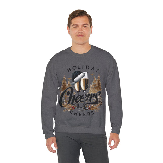 Holiday Cheers Unisex Sweatshirt - Wave Fusions