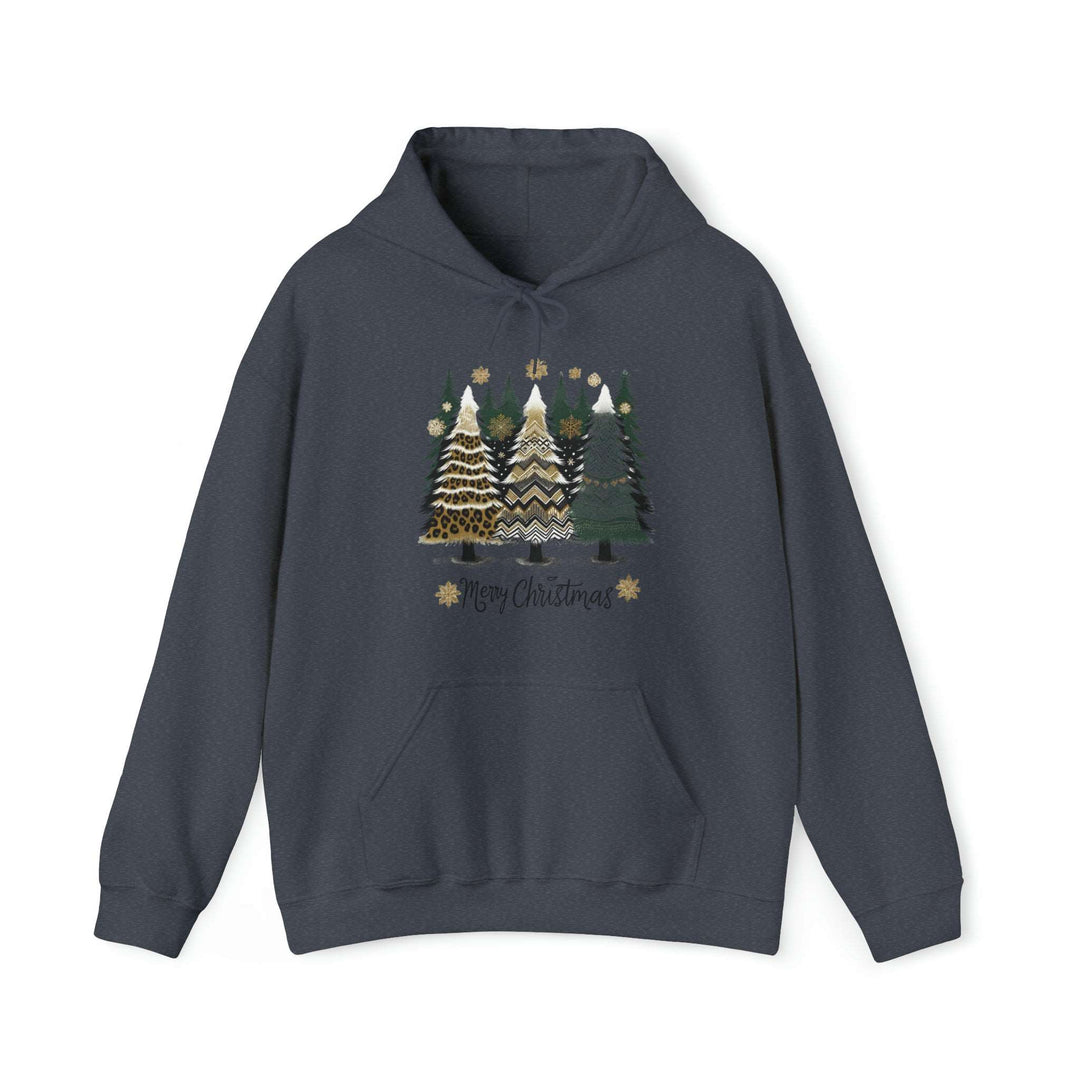 Designed Christmas Trees Unisex Hoodie