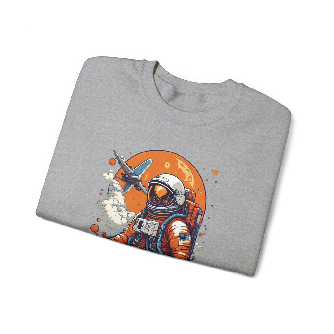 Retro Astronaut Unisex Sweatshirt - Wave Fusions