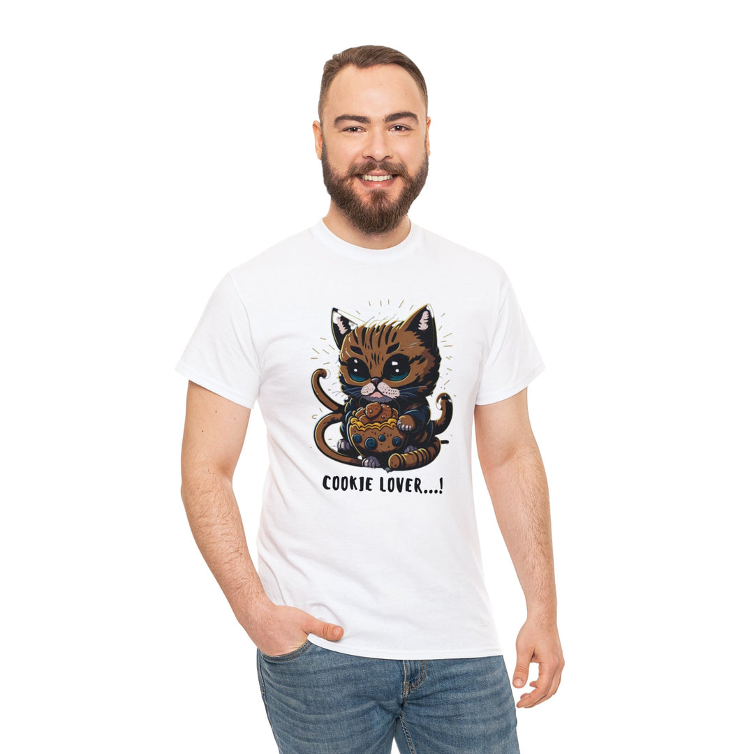 Cookie Lover Cat T-Shirt - Sugary Paws