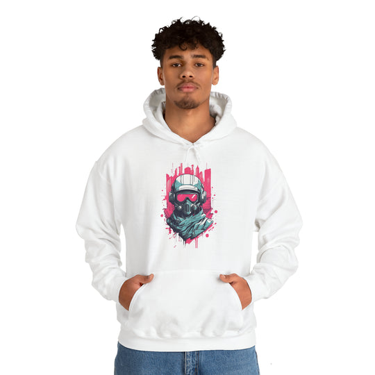 Gas Mask Astronaut Unisex Hoodie - Wave Fusions