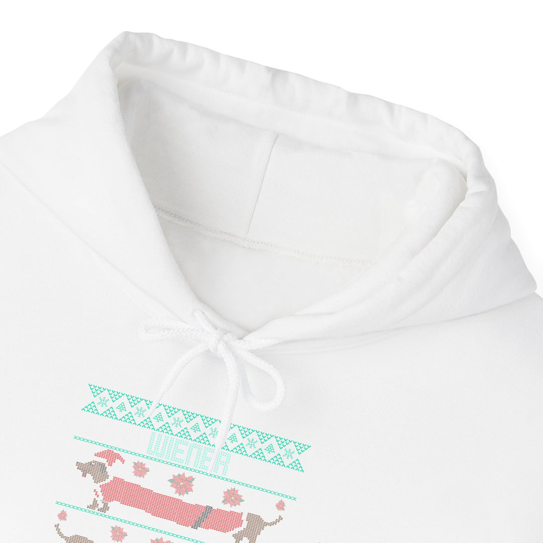 Wiener Wonderland Santa Dachshund Hoodie