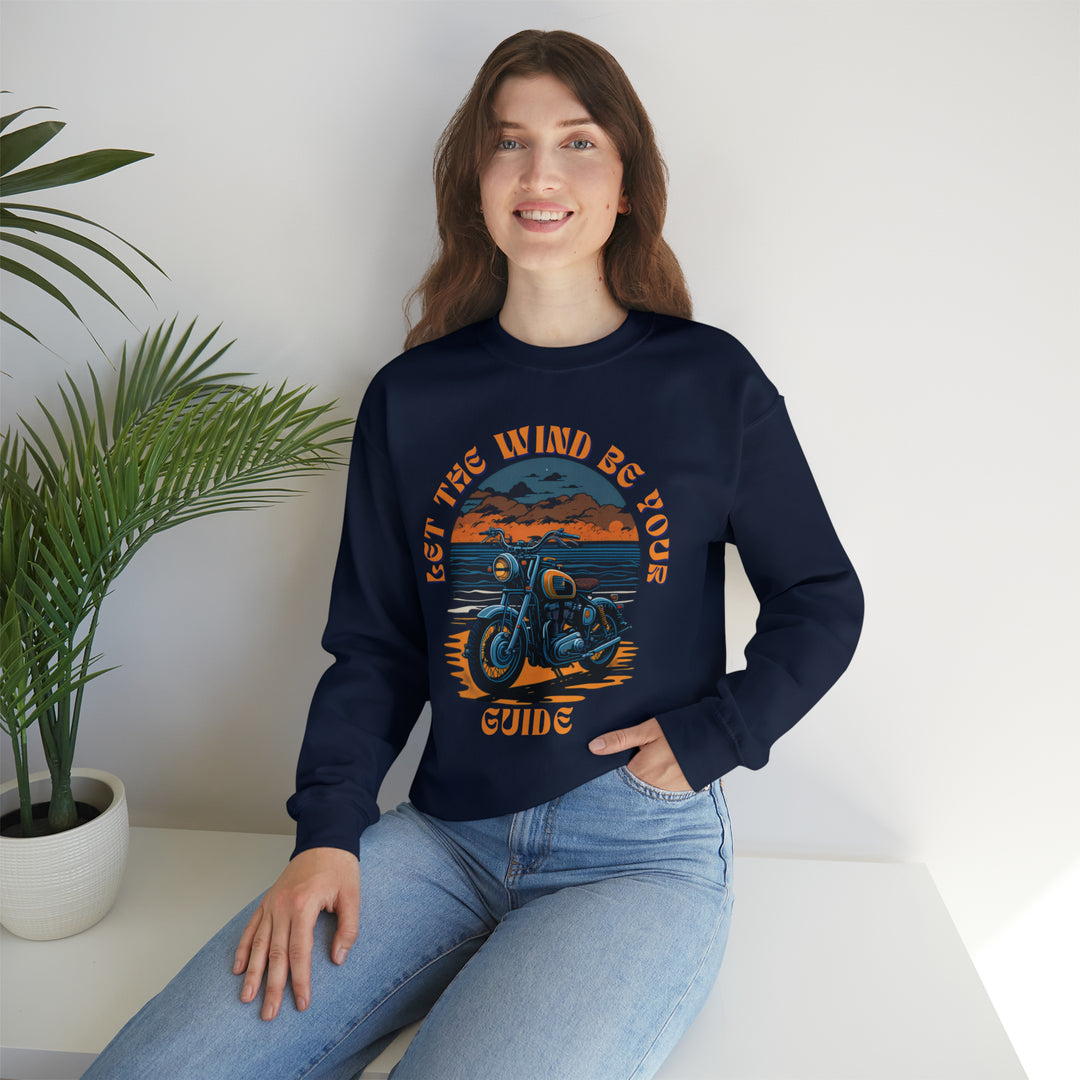 Let Wind Be Your Guide Unisex Sweatshirt - Wave Fusions