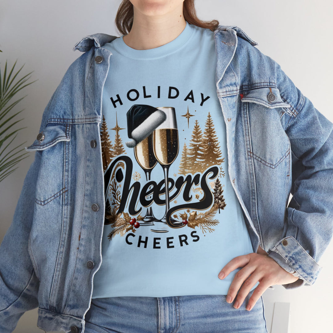 Holiday Cheers Unisex T Shirt - Wave Fusions