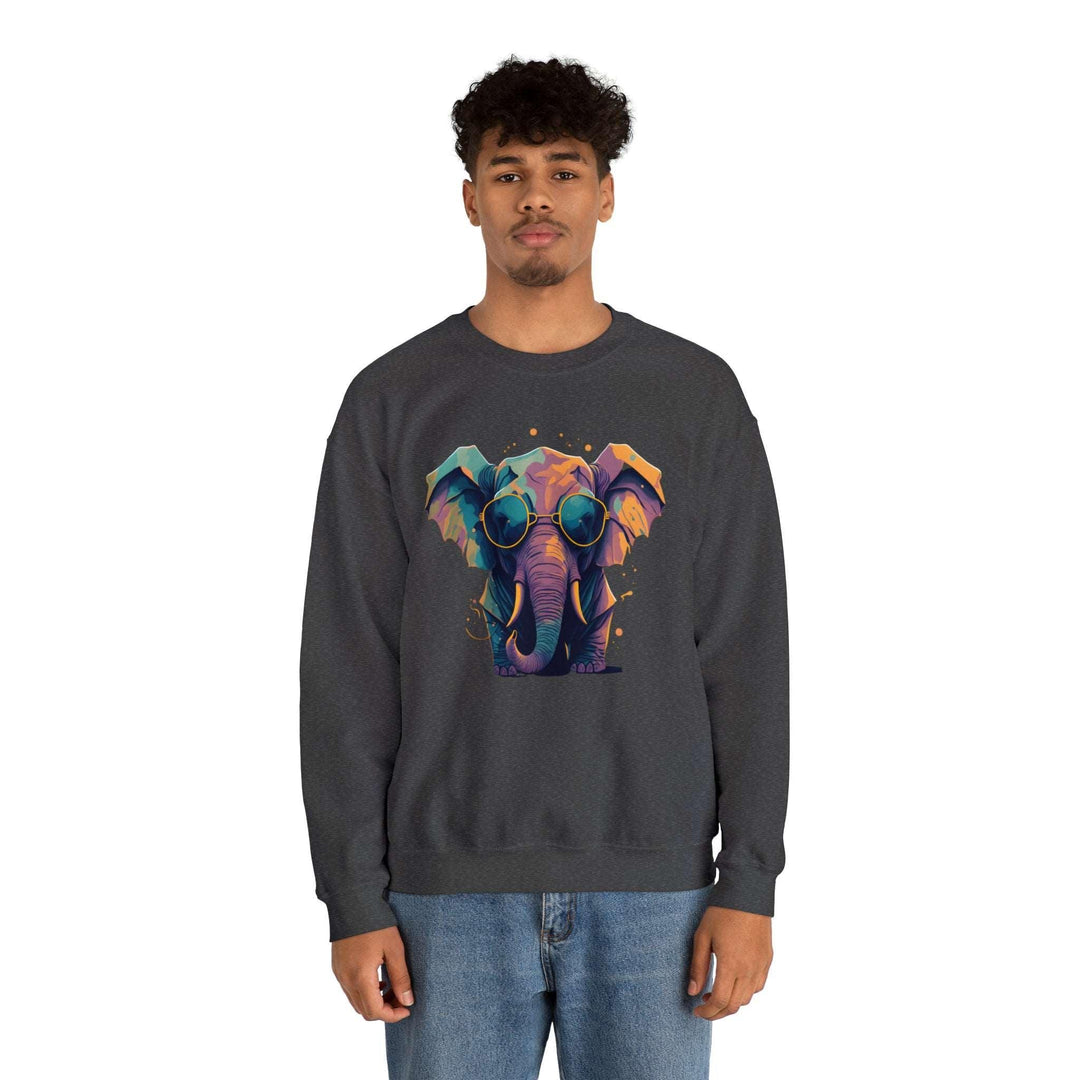 Cool Elephant Crewneck Sweatshirt