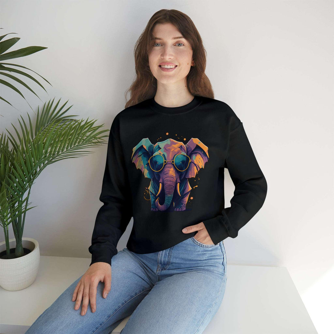 Cool Elephant Crewneck Sweatshirt