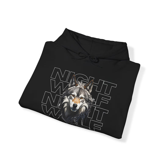 Lone Night Wolf Hoodie - After Dark Style