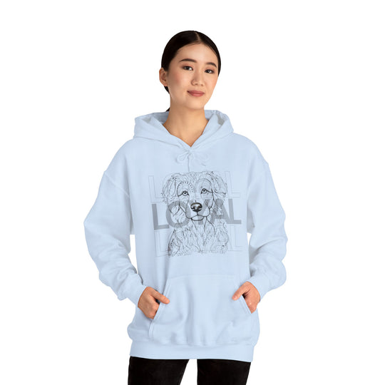 Loyal Dog Tribal Canine Hoodie - Mythical Mutt