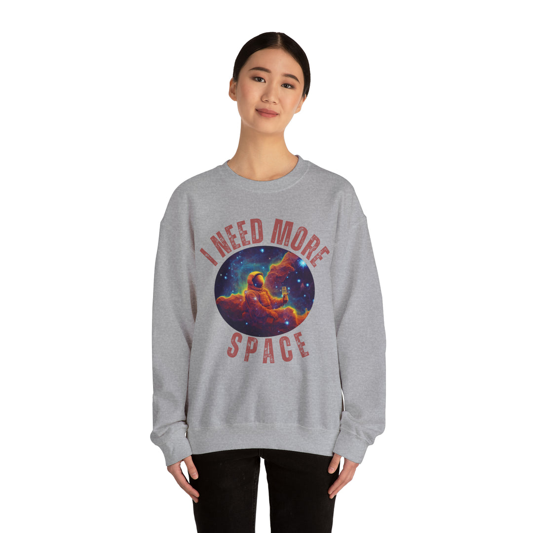 I Need More Space Unisex Sweatshirt - Wave Fusions