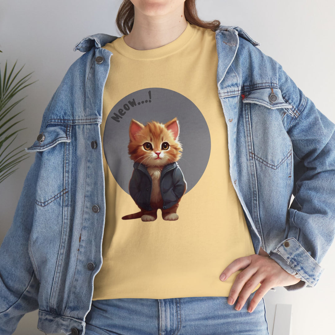 Kitten Chirp 'Meow' T-shirt